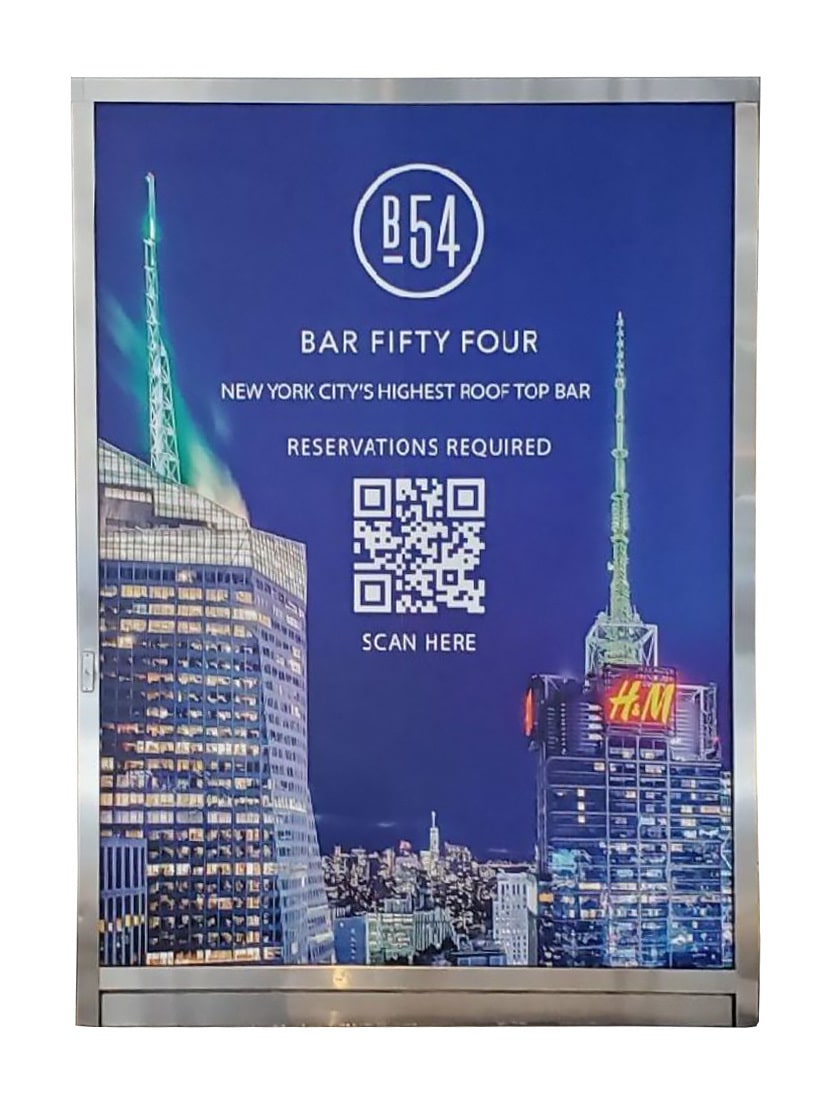 Station Poster for Bar 54