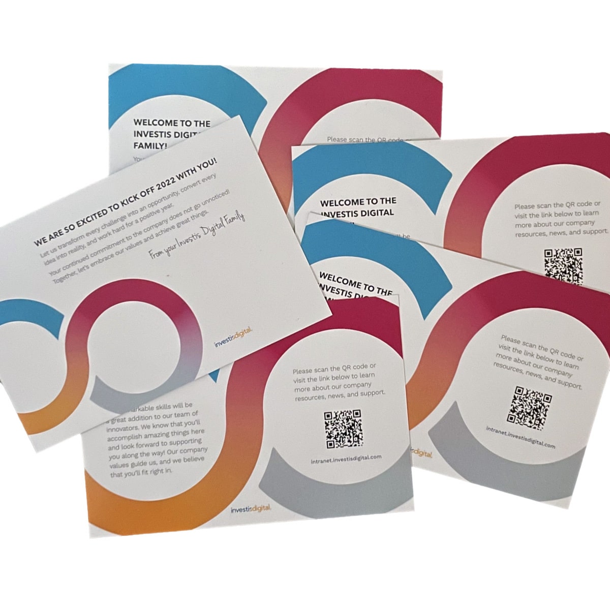 Business Cards for Investis
