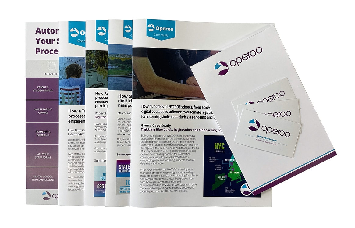 Branded Collateral for Operoo