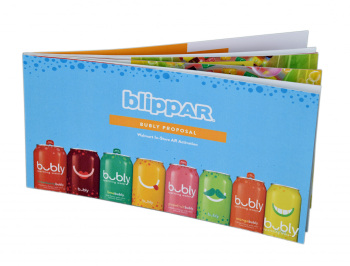 Marketing Proposal Booklet for Blippar, Bubly, Walmart